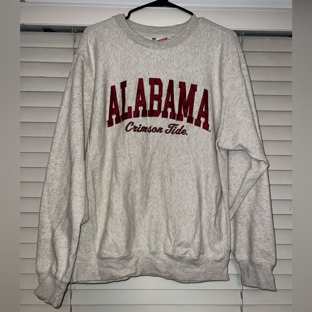 Alabama Crimson Tide Gray Crewneck